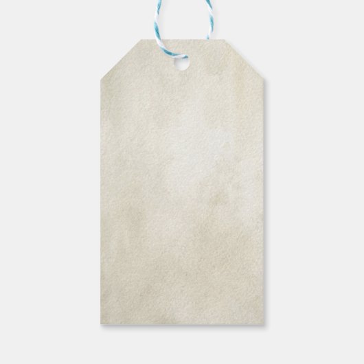 Zonnebloem. Rustiek dank je. Huwelijkscadeau label Cadeaulabel (Achterkant)