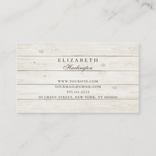 Zonnebloem. Rustieke bloem. Bloemvakman Visitekaartje (Achterkant)