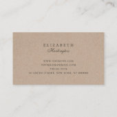 Zonnebloem. Rustieke bloem. Bloemvakman Visitekaartje (Achterkant)