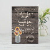 Zonnebloem rustieke land hout Barnyard  Kaart (Staand voorkant)