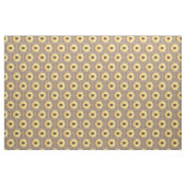 Zonnebloem Rustige driltegels Stof (Yard (91,4 cm))