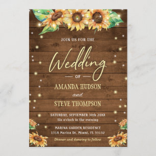 Zonnebloem Rustige Herfst Cute Elegant Land Kaart