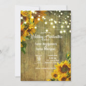 Zonnebloem | Rustisch Amerikaans Kaart (Voorkant)