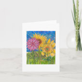 Zonnebloem Samenwerking Kaart (Voorkant)