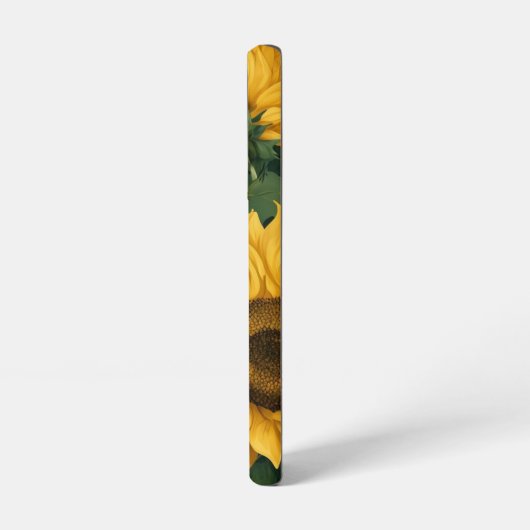 Zonnebloem Samsung Galaxy Hoesje (Linkerkant)