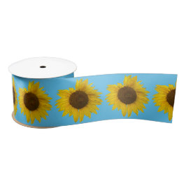 Zonnebloem Satin Ribbon Satijnen Lint