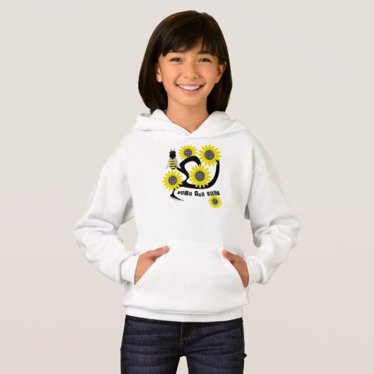 Zonnebloem Save the Bees Sweatshirt (Voorkant volledig)