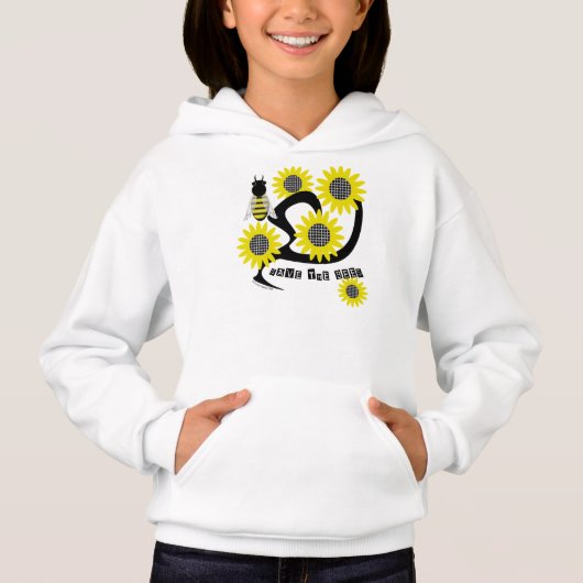Zonnebloem Save the Bees Sweatshirt (Voorkant)