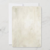 Zonnebloem save the date. Landelijke bruiloft. Lan Save The Date (Achterkant)