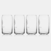 Zonnebloem schets gepersonaliseerde bruiloft blikvorm glas (Links)
