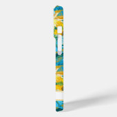 Zonnebloem Schilderen Monogram Case-Mate iPhone Case (Achterkant / Links)