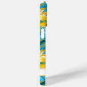 Zonnebloem Schilderen Monogram Case-Mate iPhone Case (Achterkant / Rechts)