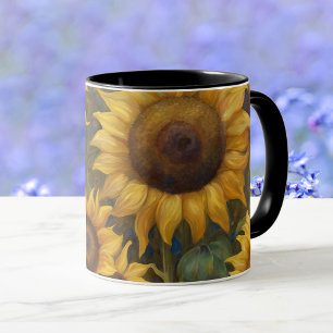Zonnebloem schilderij Zomercadeau Koffie Mok