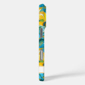 Zonnebloem Schildering Monogram Case-Mate iPhone Case (Achterkant / Rechts)