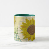 Zonnebloem Scrapbook Mok (Midden)