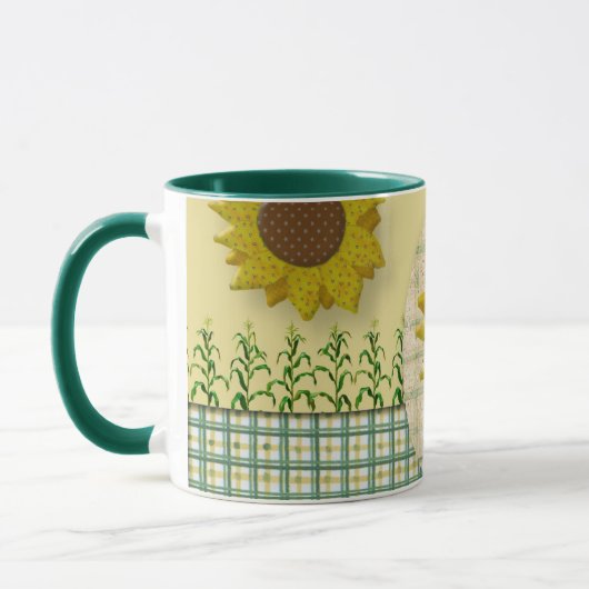 Zonnebloem Scrapbook Mok (Links)