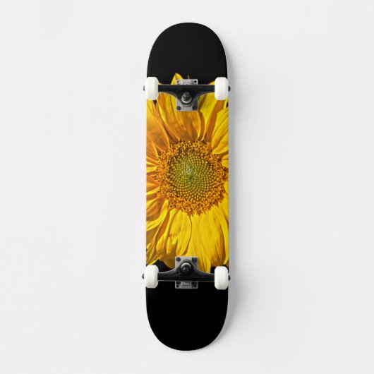 Zonnebloem sdcnm persoonlijk skateboard (Voorkant)