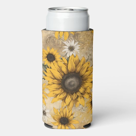 Zonnebloem Seltzer Blikjeskoeler (Seltzer Achterkant)