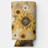 Zonnebloem Seltzer Blikjeskoeler (Voorkant)