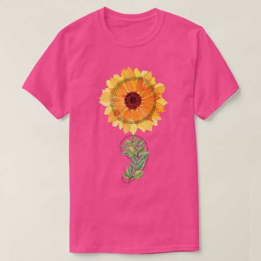 Zonnebloem Semicolon4026 T-shirt (Design voorkant)
