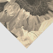 Zonnebloem Sepia Beauful Country Florence Tissuepapier (Detail)