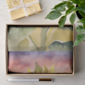 Zonnebloem Serenade in Waterverf Decoupage Tissuepapier (Geschenk)