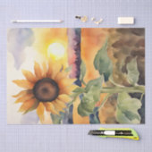 Zonnebloem Serenade in Waterverf Decoupage Tissuepapier (Craft)