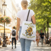 Zonnebloem Serenity Boodschappentas Tote Bag