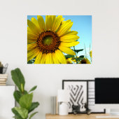 Zonnebloem serie poster (Thuiskantoor)