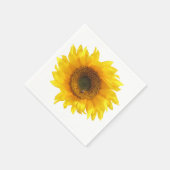 zonnebloem servet (Hoek)