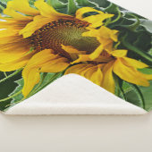 Zonnebloem Sherpa Deken (3/4)