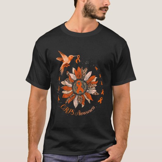 Zonnebloem - Sinaasappel Koolstofkalk - Warrior T-shirt (Voorkant)