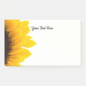 Zonnebloem sjabloon Post-it-notities Post-it® Notes (Voorkant)