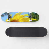 Zonnebloem Skateboards op maat Gepersonaliseerde c (Horizontaal)