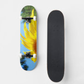 Zonnebloem Skateboards op maat Gepersonaliseerde c (Voorkant)