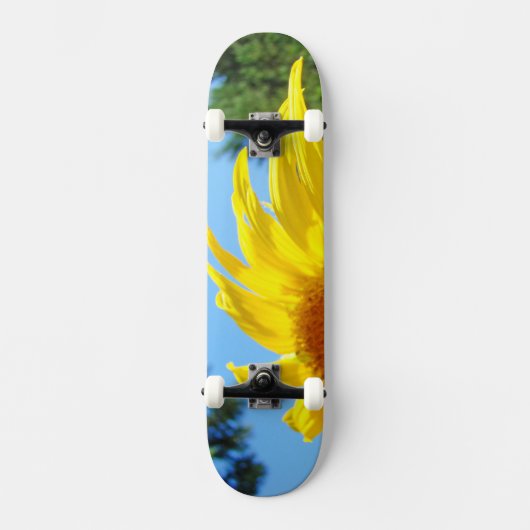 Zonnebloem Skateboards op maat Gepersonaliseerde c (Voorkant)