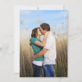 Zonnebloem Sla de Datum Op Foto Aankondiging (Achterkant)