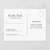 Zonnebloem Slaglantaarn Rustic Wood RSVP Uitnodiging Briefkaart (Achterkant)