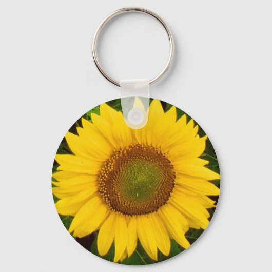Zonnebloem Sleutelhanger (Voorkant)