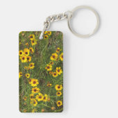 Zonnebloem Sleutelhanger (achterkant)