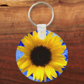 Zonnebloem Sleutelhanger (Voorkant)