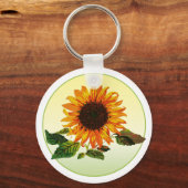 Zonnebloem Sleutelhanger (Voorkant)