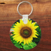 Zonnebloem Sleutelhanger (Voorkant)