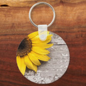 Zonnebloem Sleutelhanger (Voorkant)