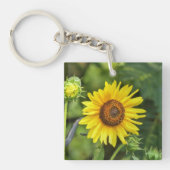 Zonnebloem Sleutelhanger (Voorkant)