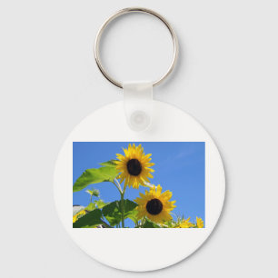 Zonnebloem Sleutelhanger