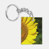 Zonnebloem Sleutelhanger (Voorkant Links)