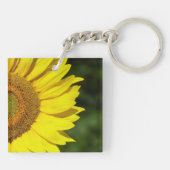 Zonnebloem Sleutelhanger (Achterkant)