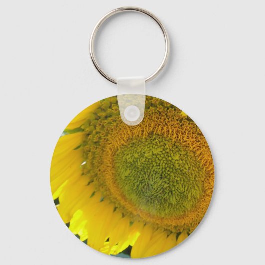 zonnebloem sleutelhanger (Voorkant)