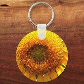 Zonnebloem Sleutelhanger (Voorkant)